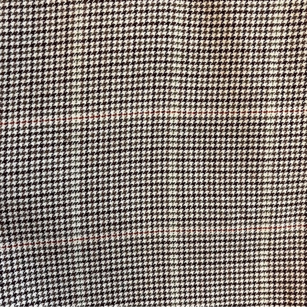 Talbots Signature Flare Wool Window Pane Plaid Wide Leg Trousers - Picture 11 of 14
